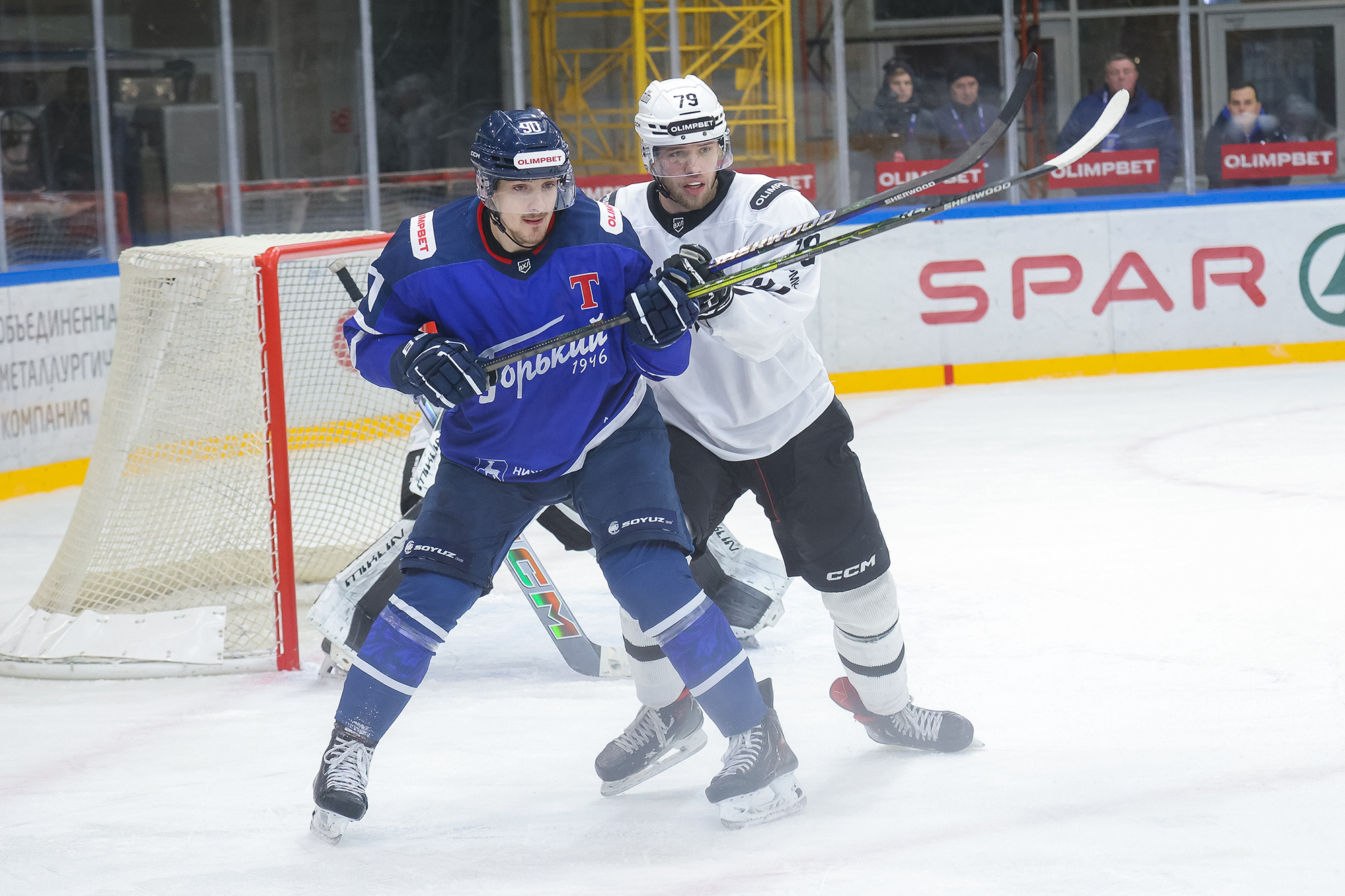 Судьбу матча решила одна шайба